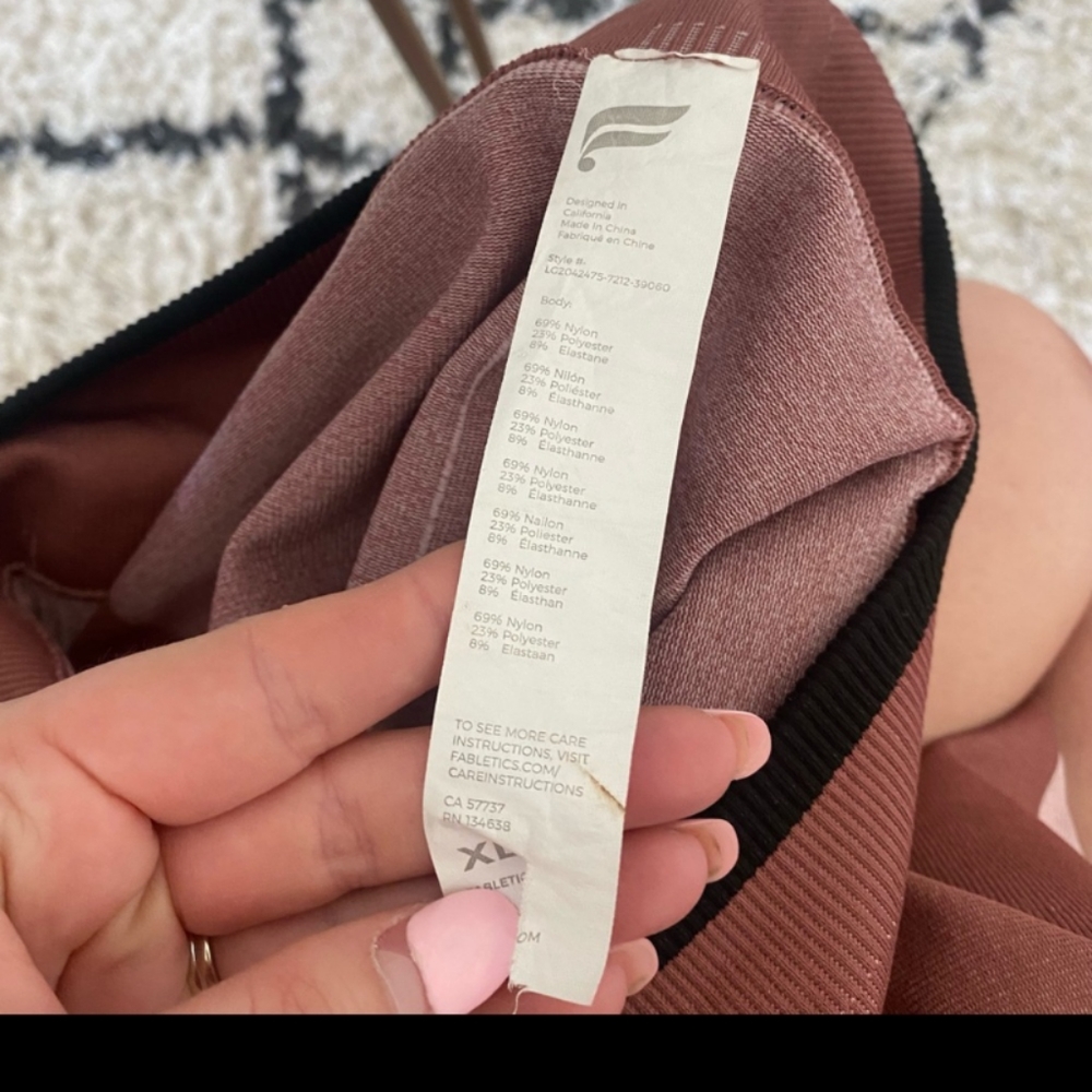 Fabletics Colorblock Seamless Leggings - image 3